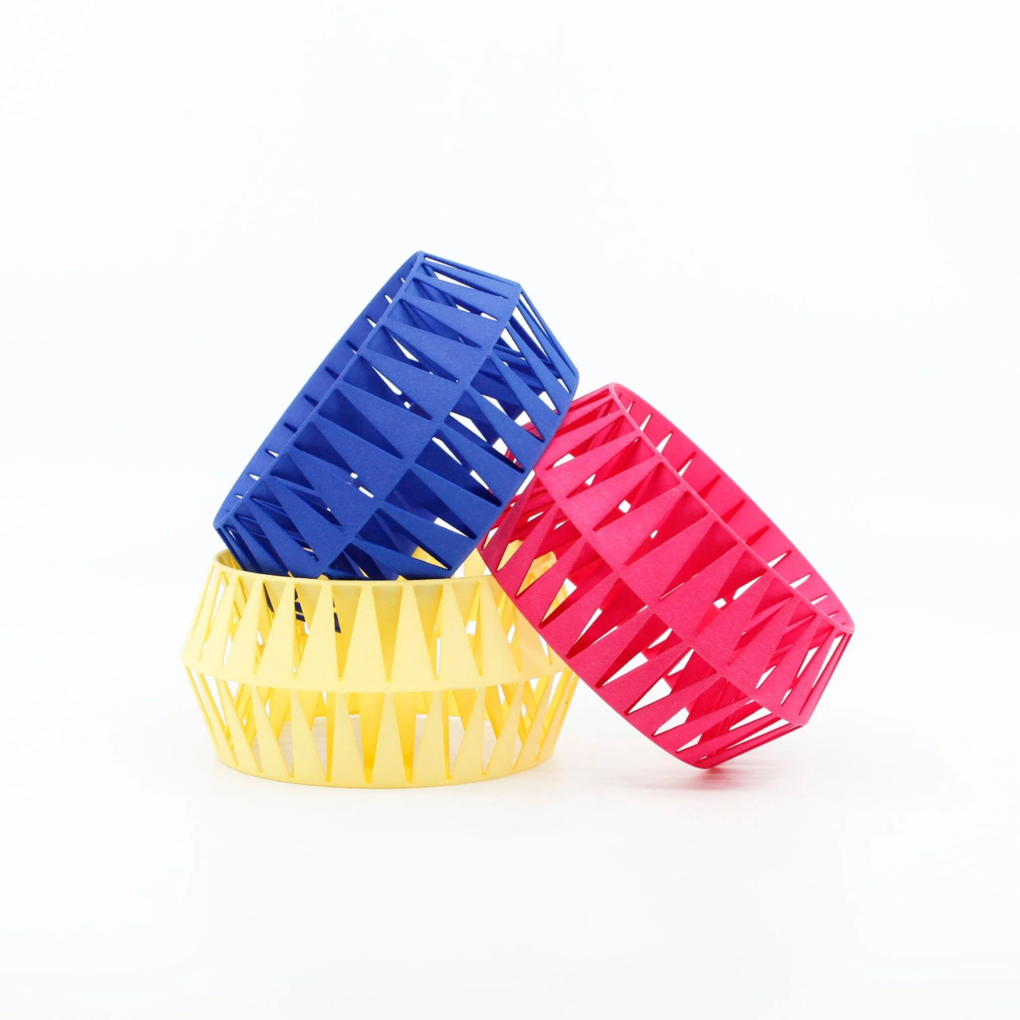 Maison 203: Yellow Tribu Wide Bracelet - Image 4