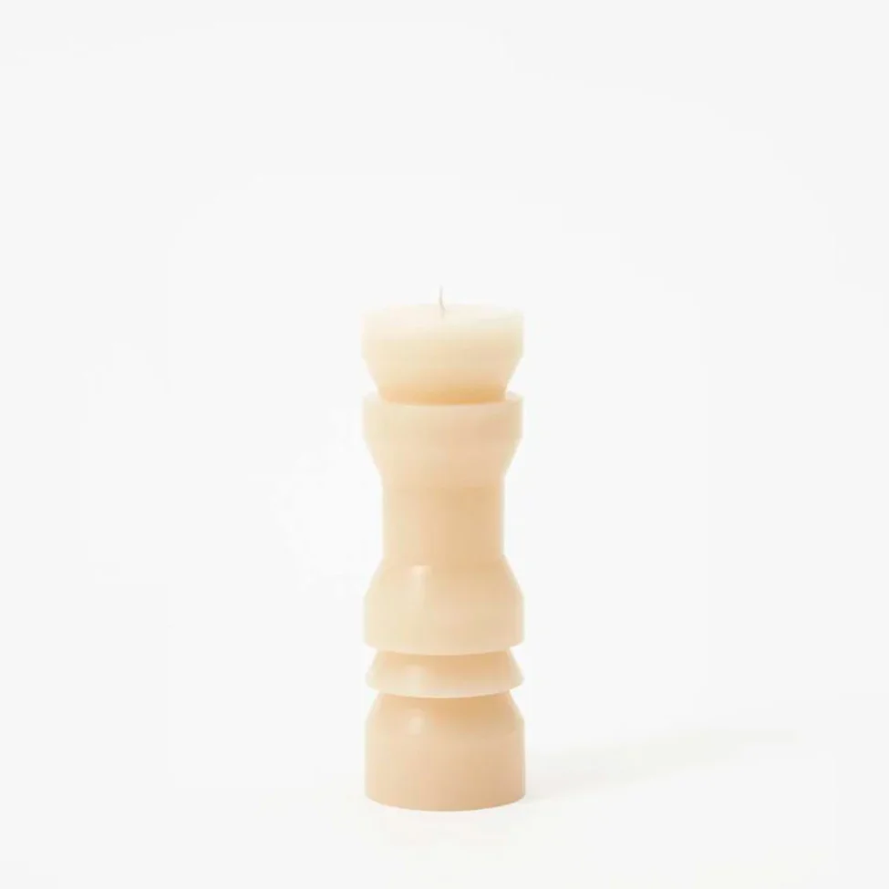 Totem Candles in Sand - Image 3