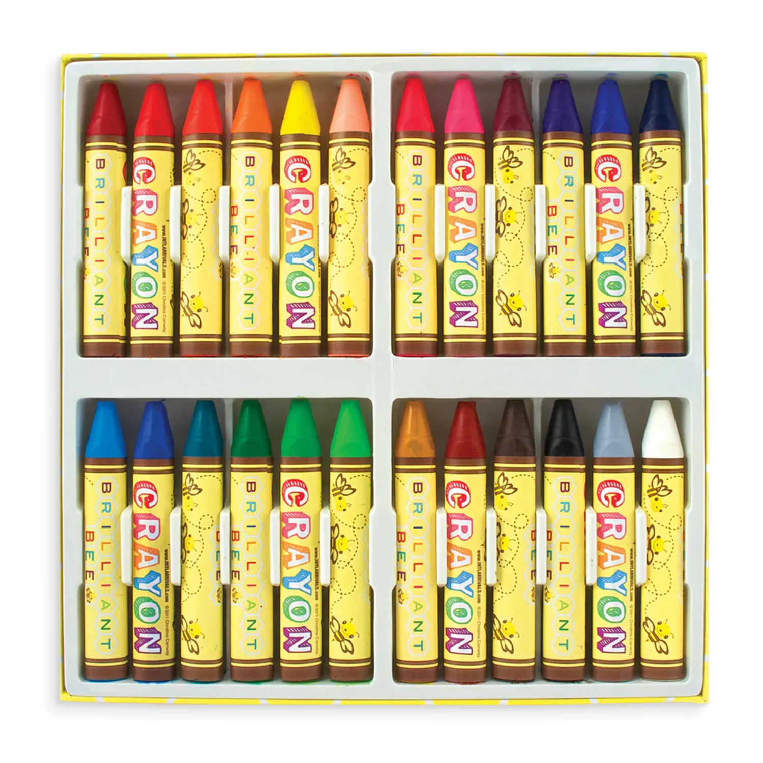 Brilliant Bee Crayons: Set of 24 - Image 2