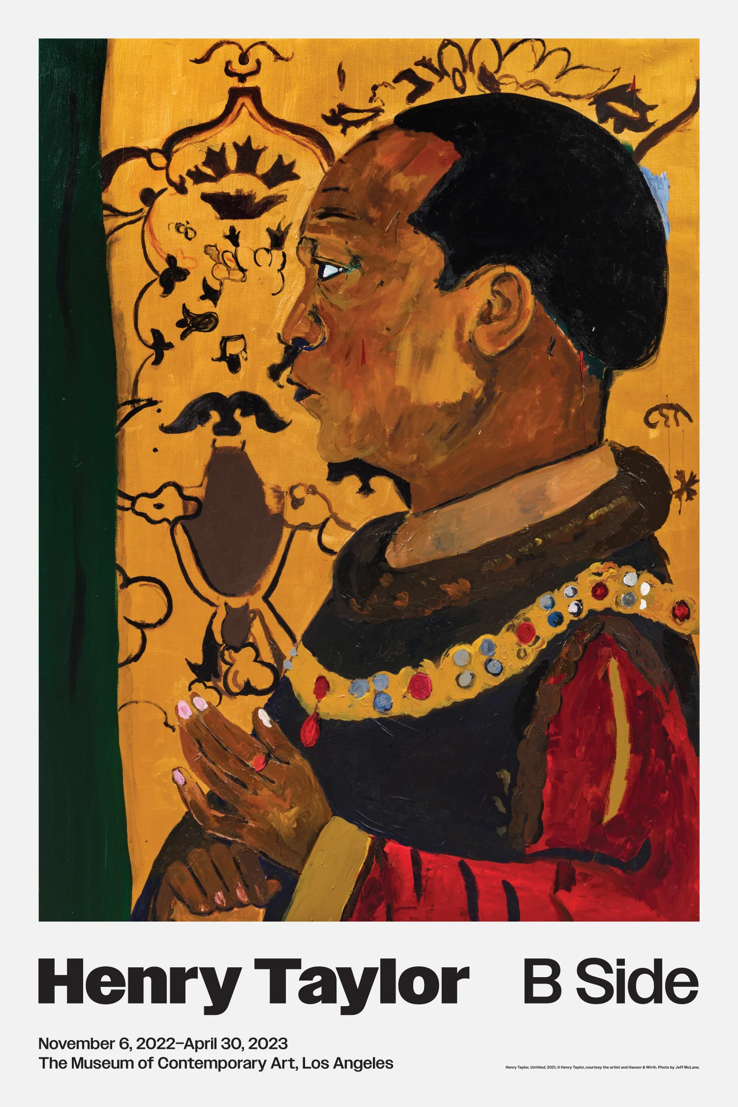 Henry Taylor: B Side Poster (Untitled)