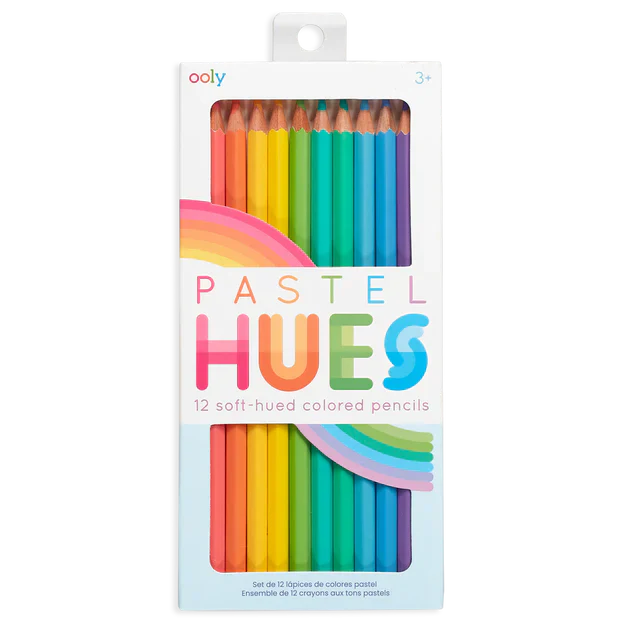 Pastel Hues Colored Pencils