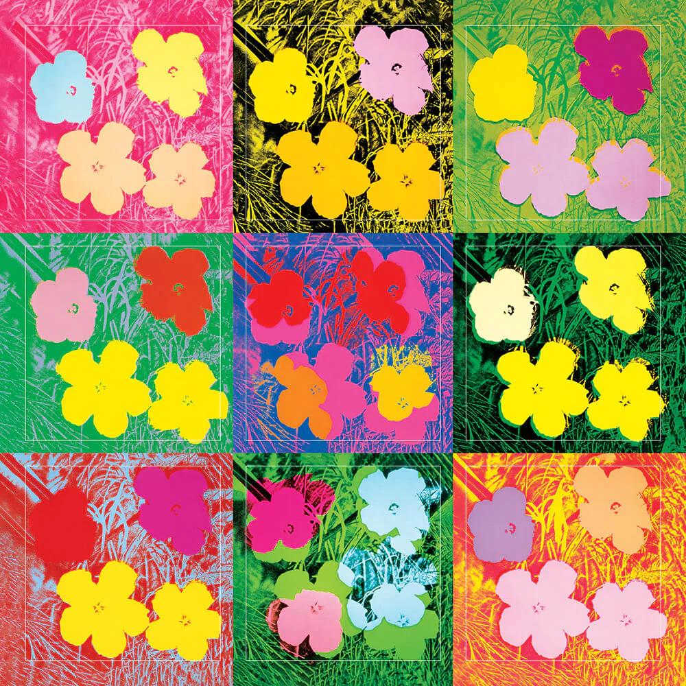 Andy Warhol: Flowers Sticker Pack - Image 2