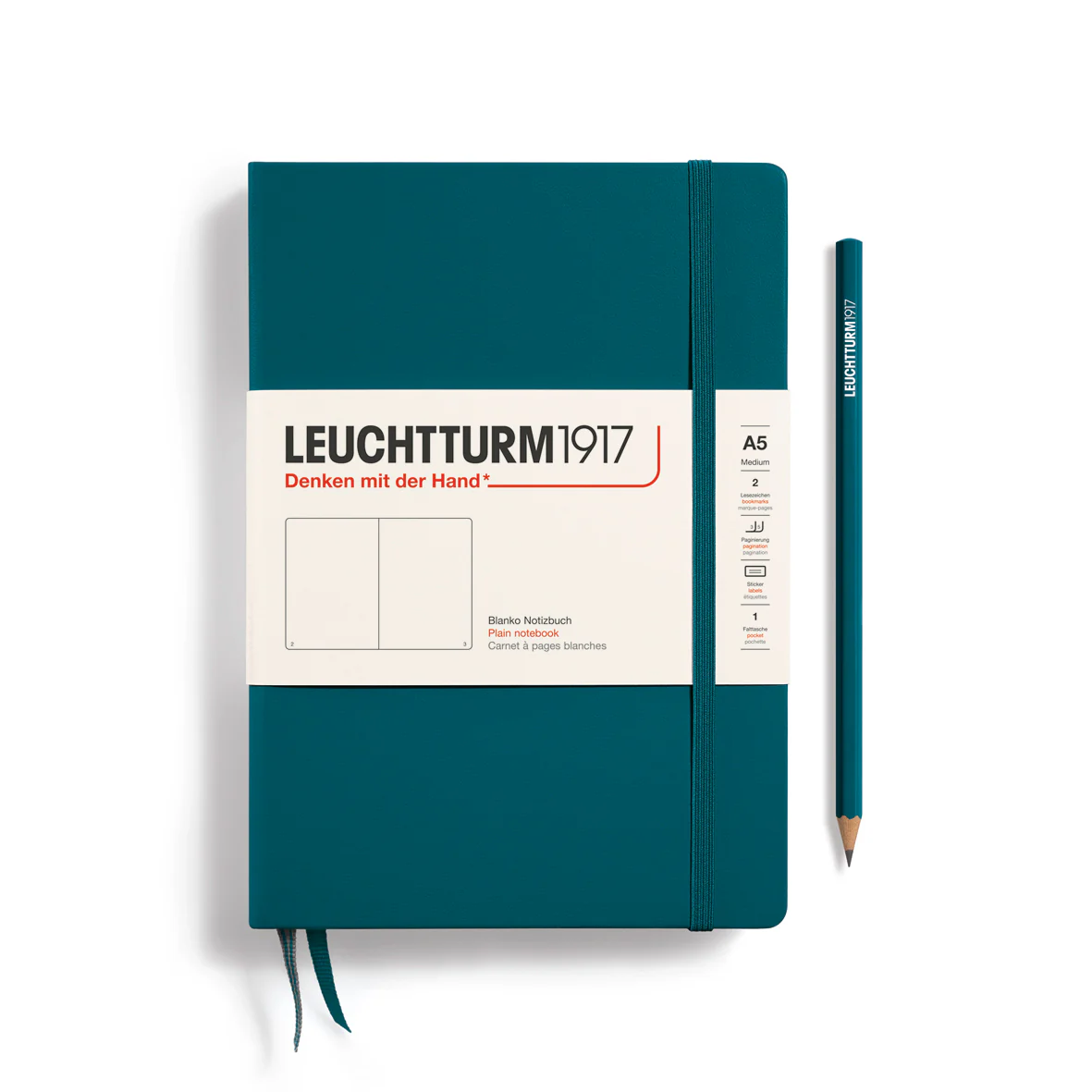 Leuchtturm A5 Plain Notebook - Image 10