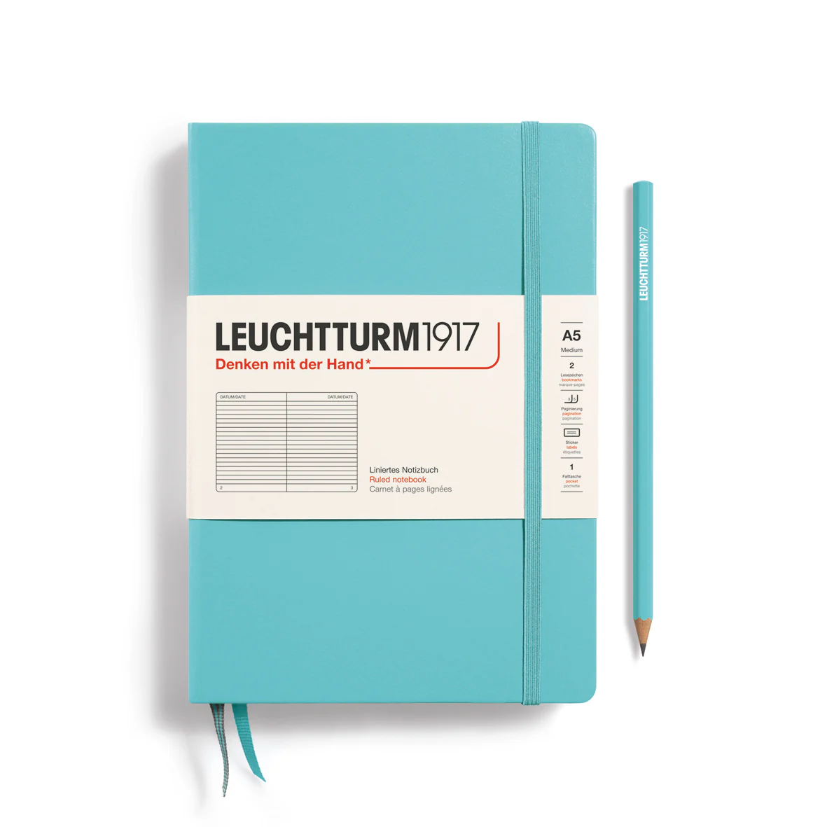Leuchtturm A5 Ruled Notebook - Image 7
