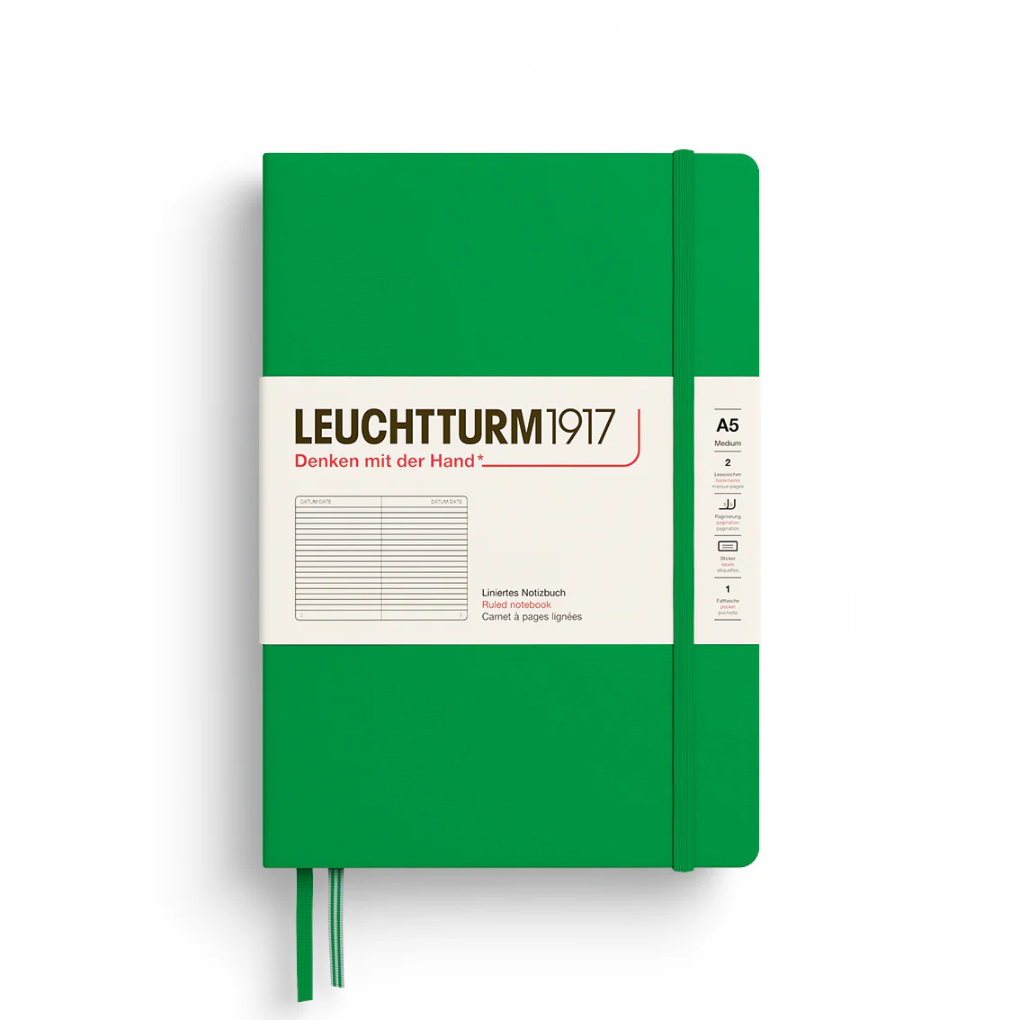Leuchtturm A5 Ruled Notebook - Image 9
