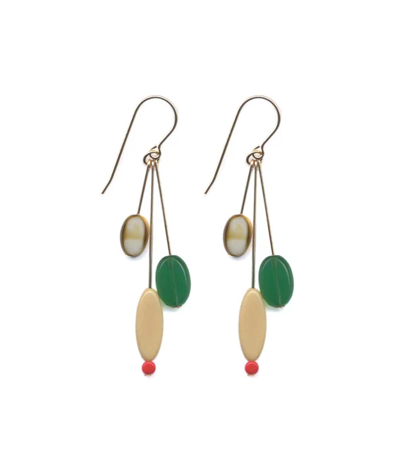 I. Ronni Kappos: Holiday Cluster Earrings