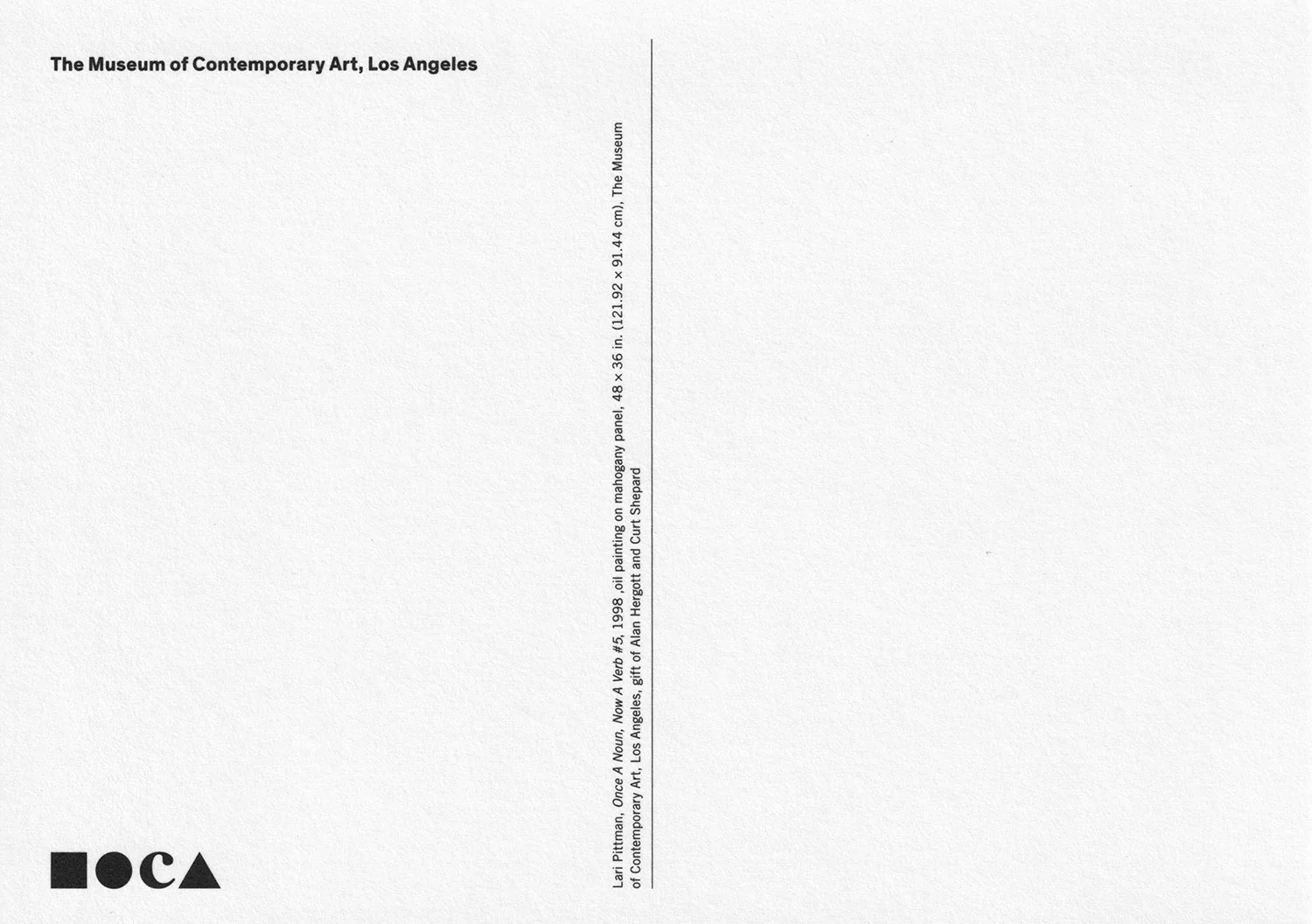 Lari Pittman: Postcard (Once A Noun, Now A Verb) - Image 2