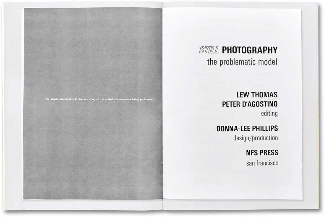 Thought Pieces: 1970s Photographs by Lew Thomas, Donna-Lee Philips, Hal Fischer - Image 10