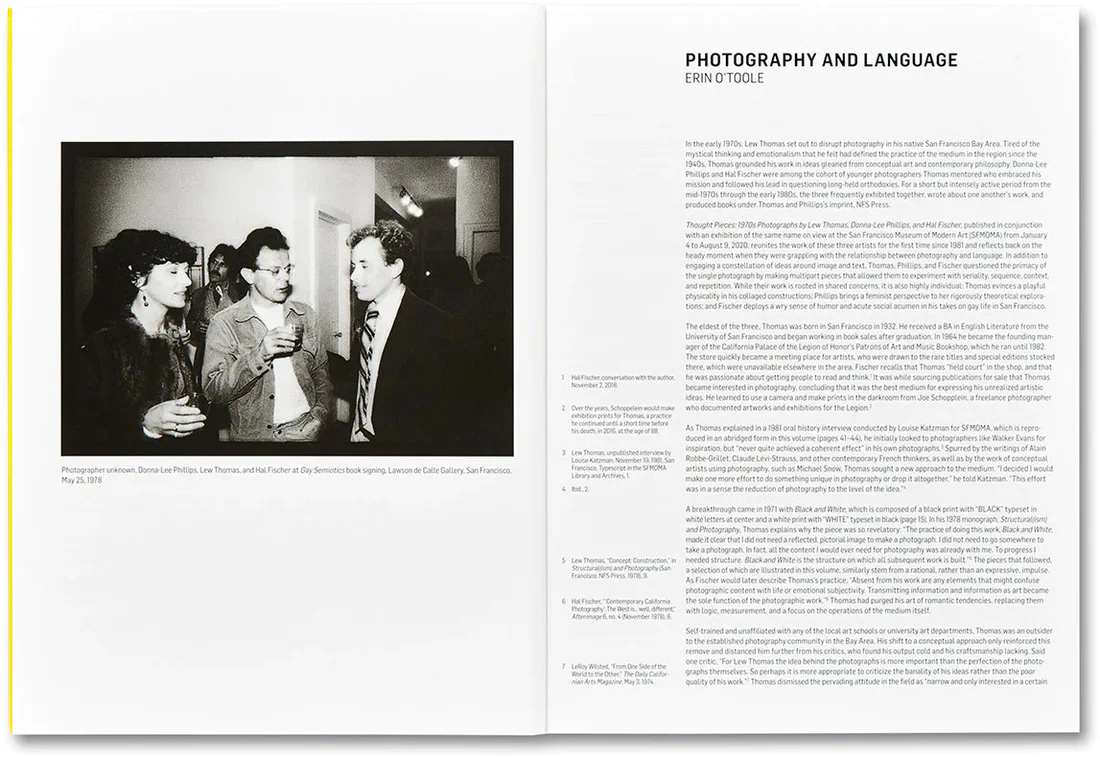 Thought Pieces: 1970s Photographs by Lew Thomas, Donna-Lee Philips, Hal Fischer - Image 14