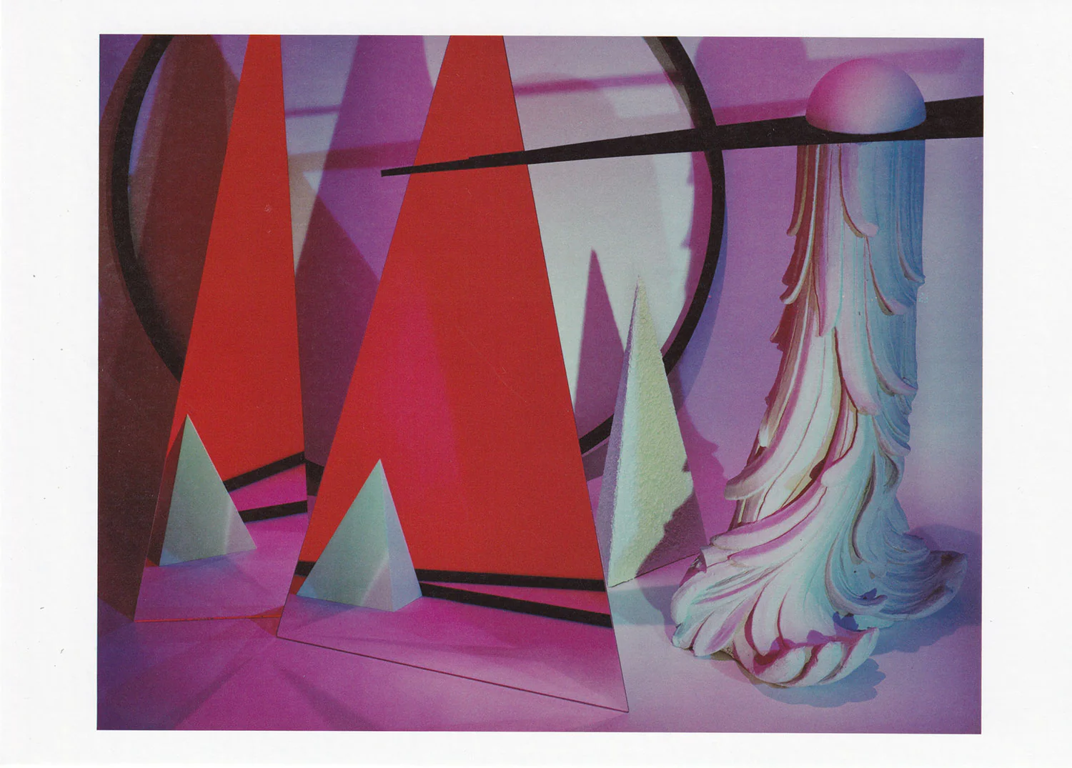 Barbara Kasten: Postcard (Construct NYC 19)