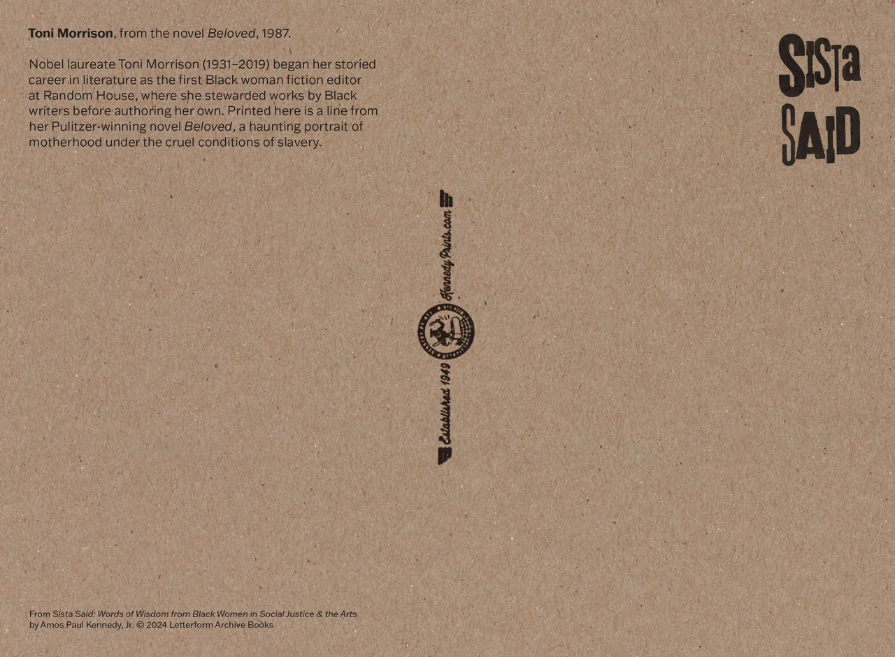 Amos Paul Kennedy, Jr: Sista Said Postcard Set - Image 5