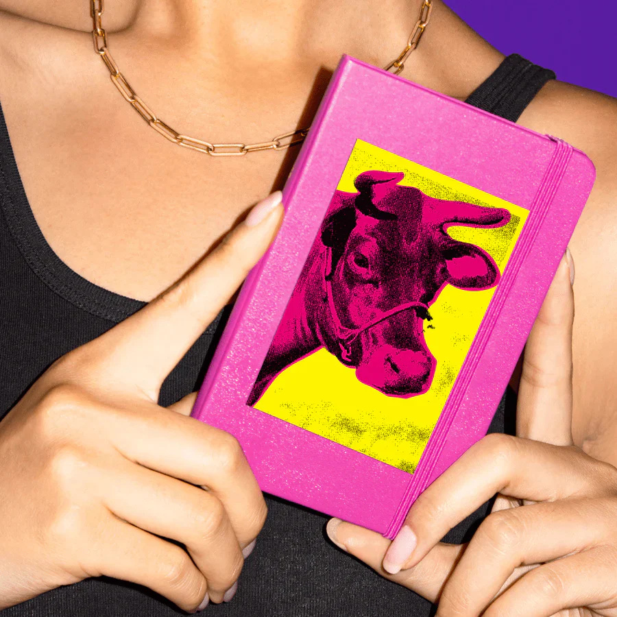 Andy Warhol: Cow Sticker - Image 2