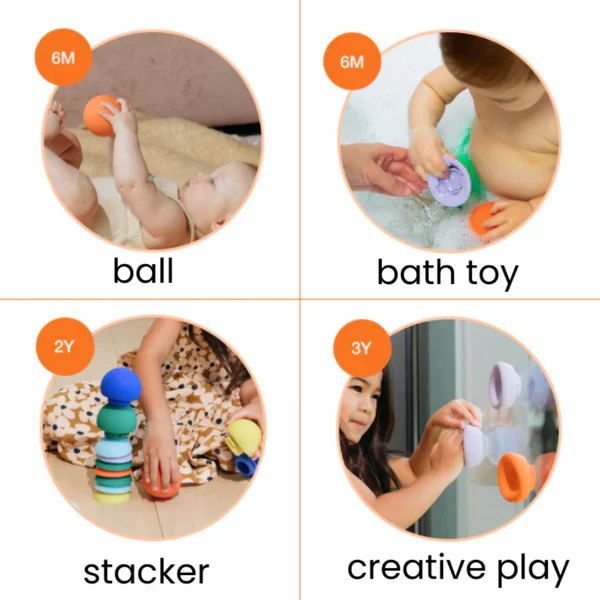 b is for ball x Sundae Kids - 2 Ball Set - Image 10