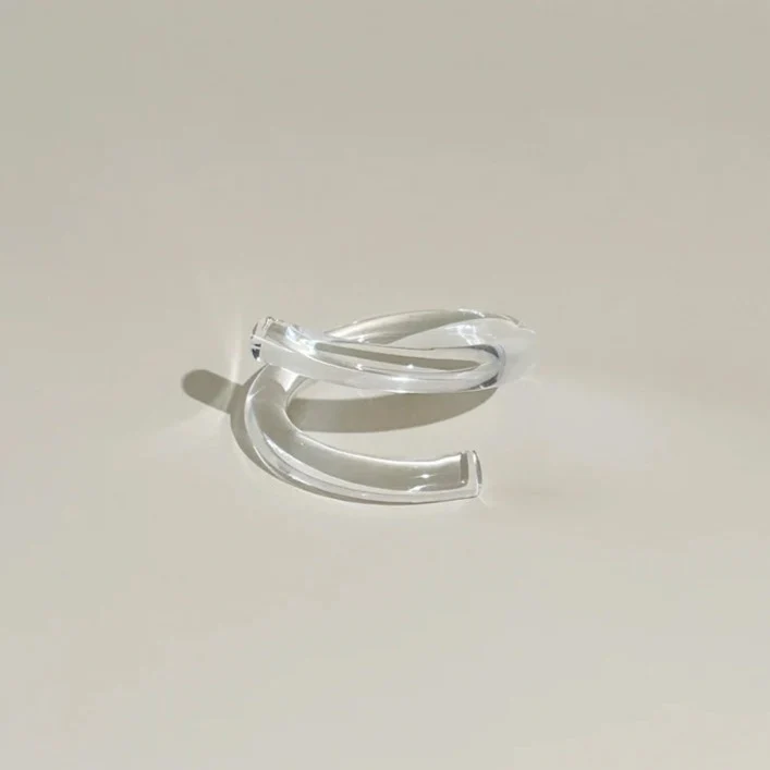 Corey Moranis: Clear Coil Bracelet