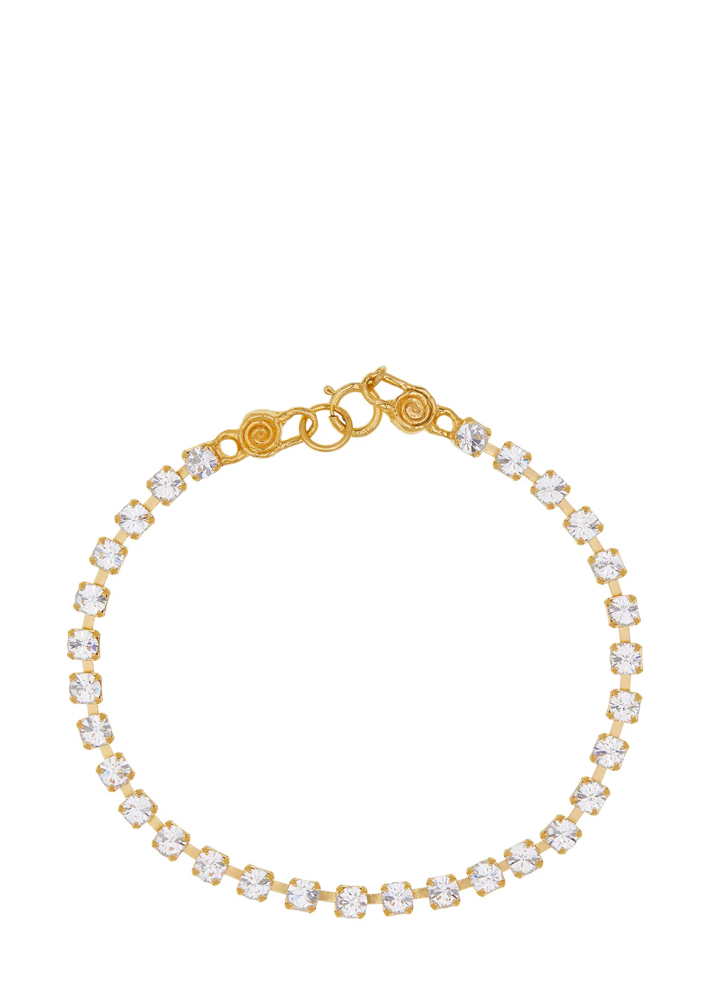 Mondo Mondo: Gold Crystal Bracelet - Image 3