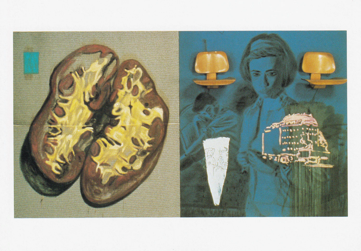 David Salle: Postcard (Brother Animal)