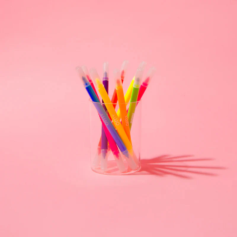 Double Tipped Neon Markers - Image 4