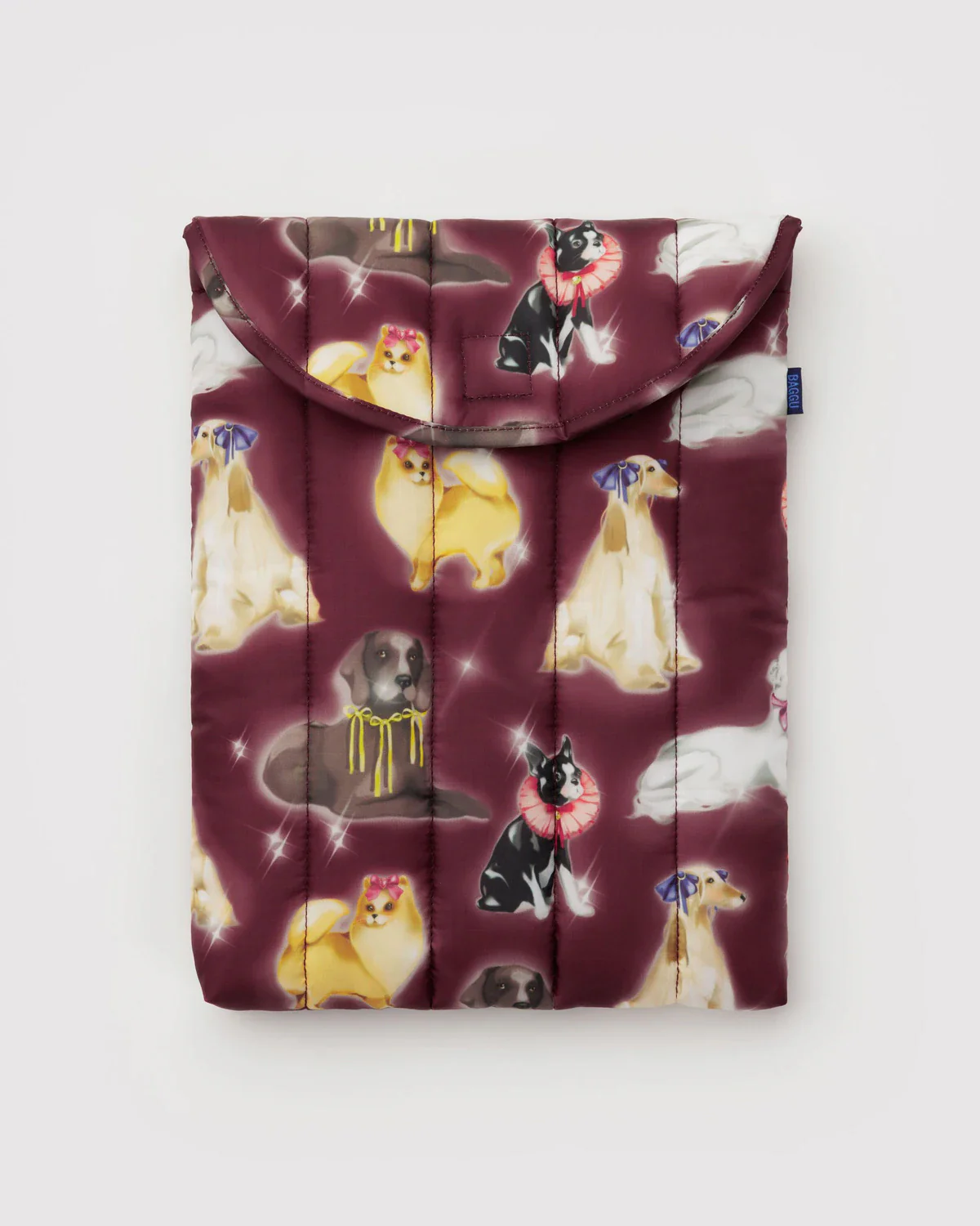 Fancy Dogs Puffy Laptop Sleeve
