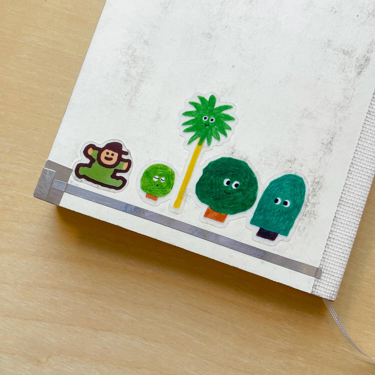 Four Trees Sticker - Image 2