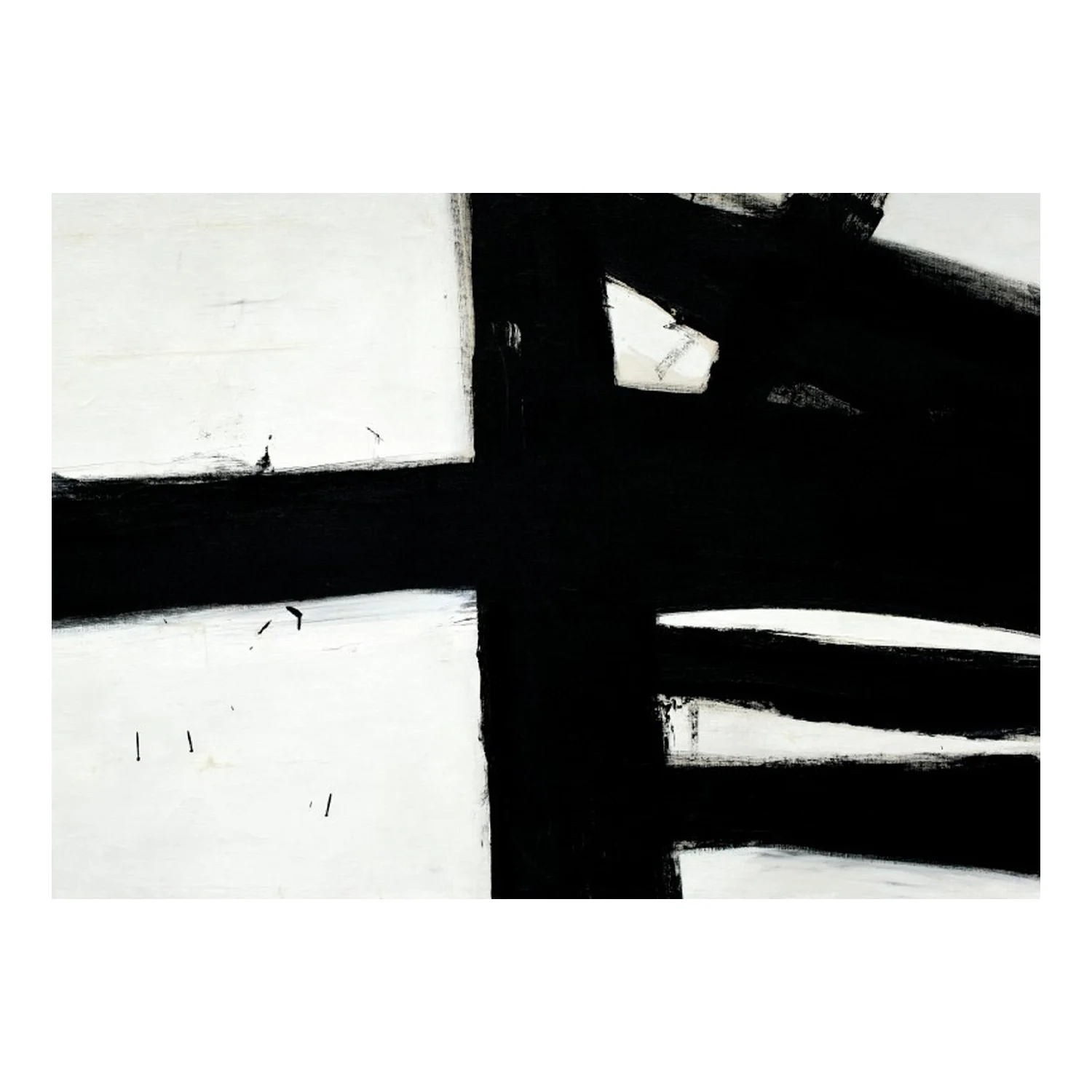 Franz Kline: Notecard (Hazelton)