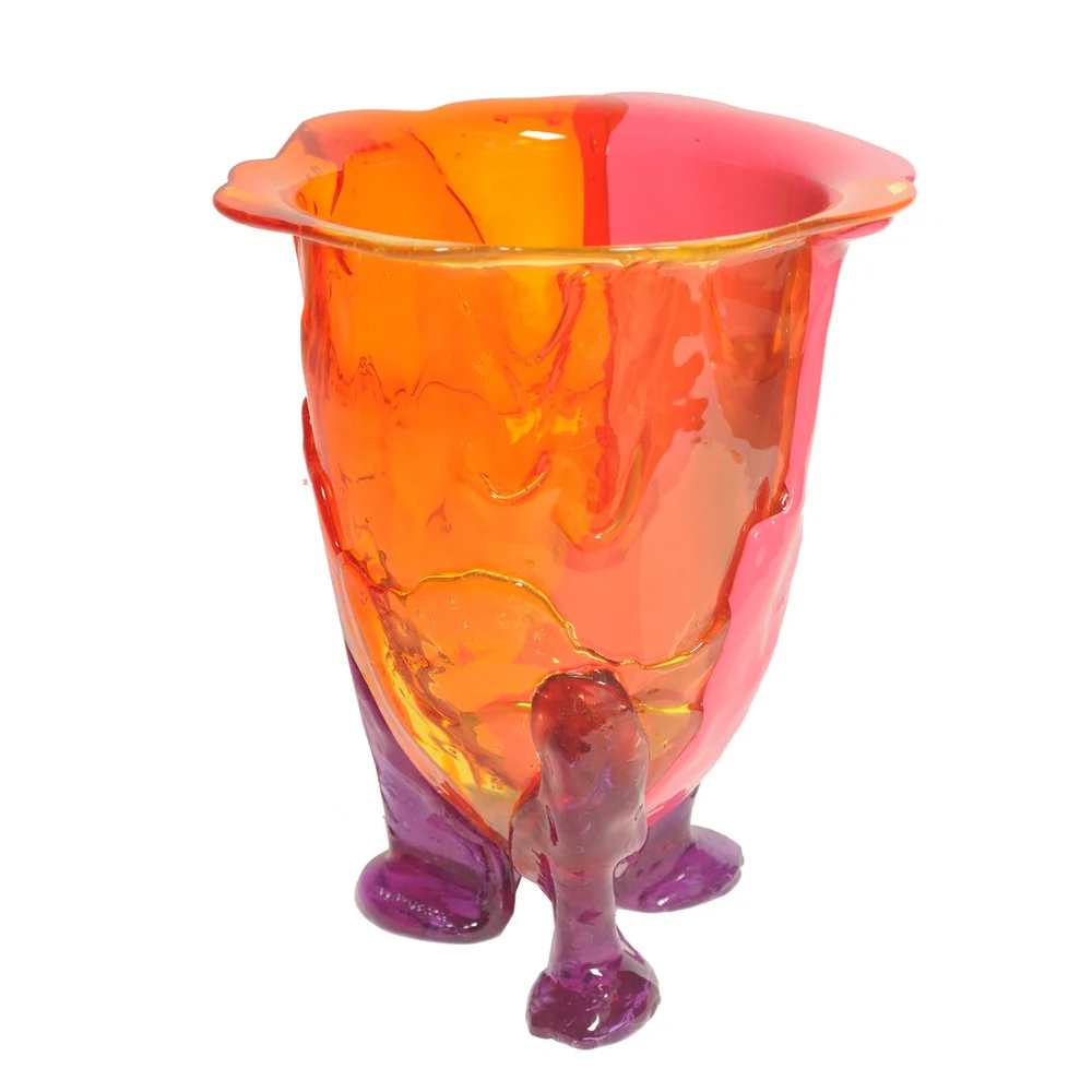 Gaetano Pesce: Amazonia Vase in Yellow, Orange, Fuschia, and Lilac - Image 2