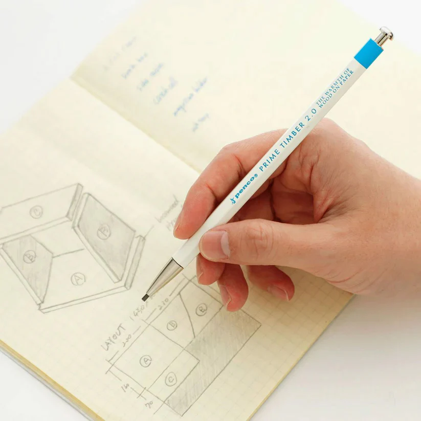 Prime Timber 2mm Mechanical Pencil with Sharpener - Image 10