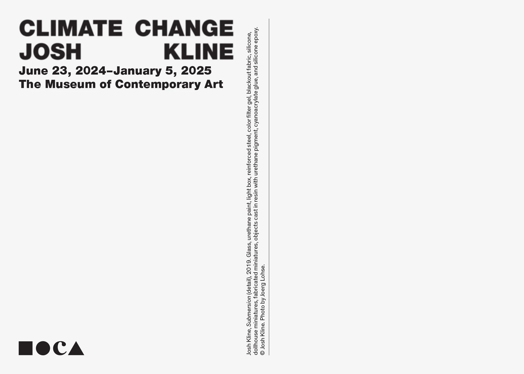 Josh Kline: Postcard (Submersion) - Image 2