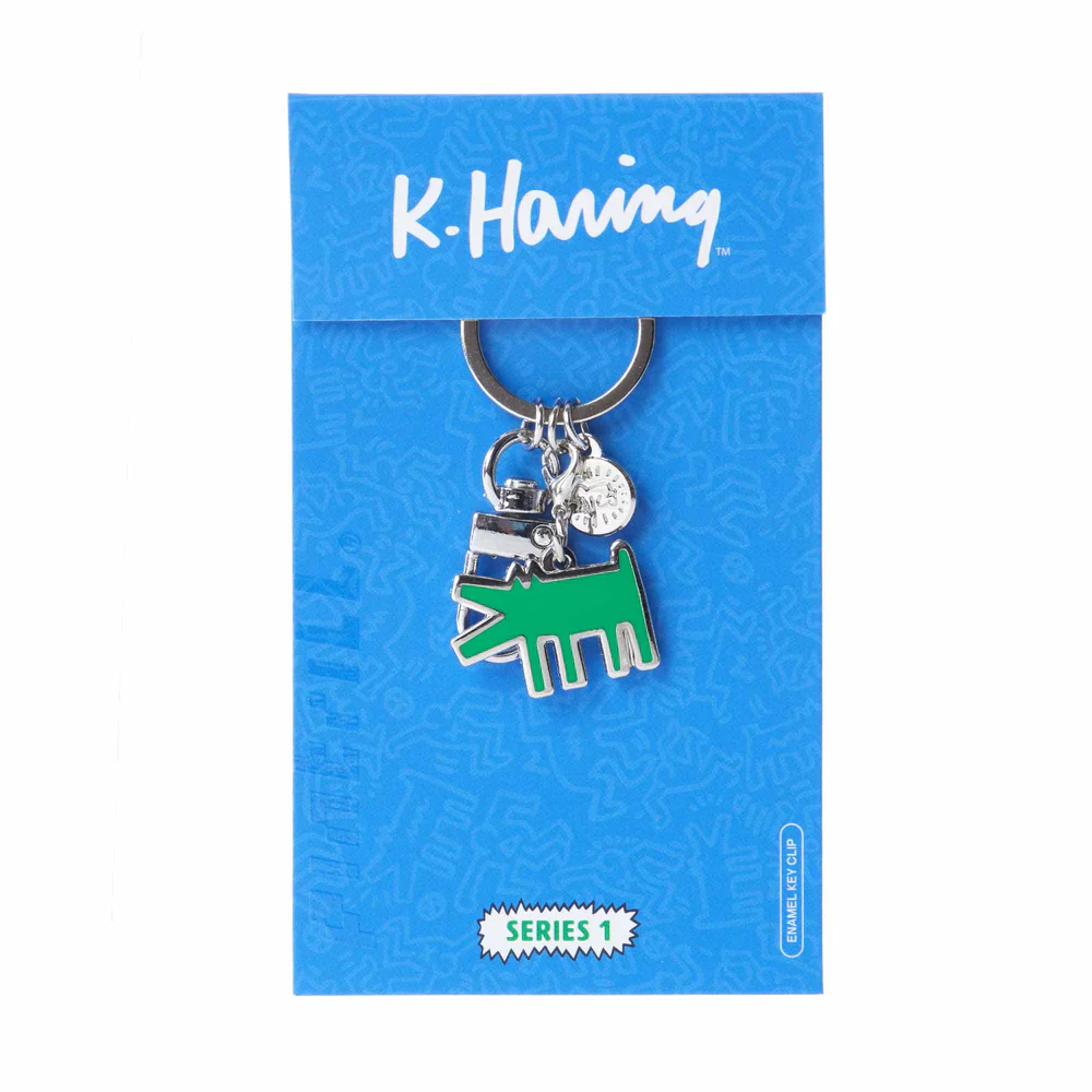 Keith Haring: Green Barking Dog Keyclip - Image 2