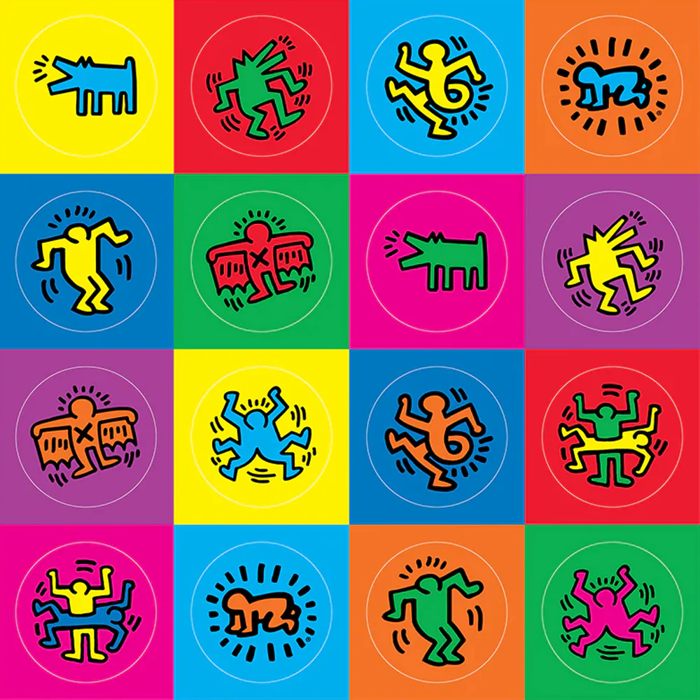 Keith Haring: Icons Sticker Sheet