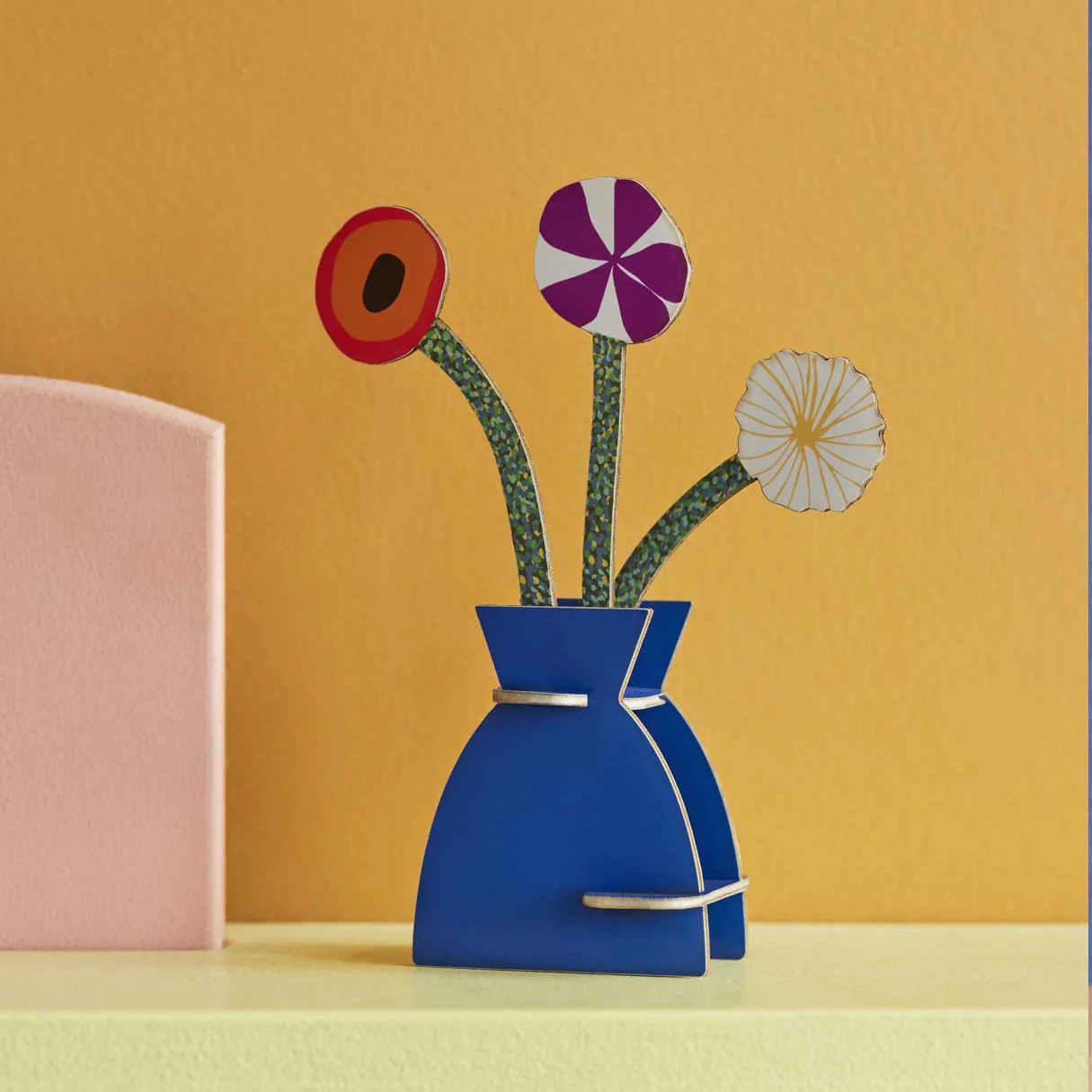 Klimt Flowers 3D Pop Out Card - Image 3