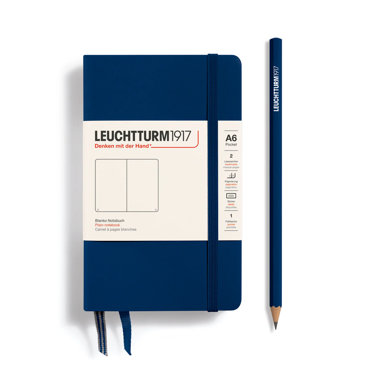 Leuchtturm A6 Plain Pocket Notebook - Image 5