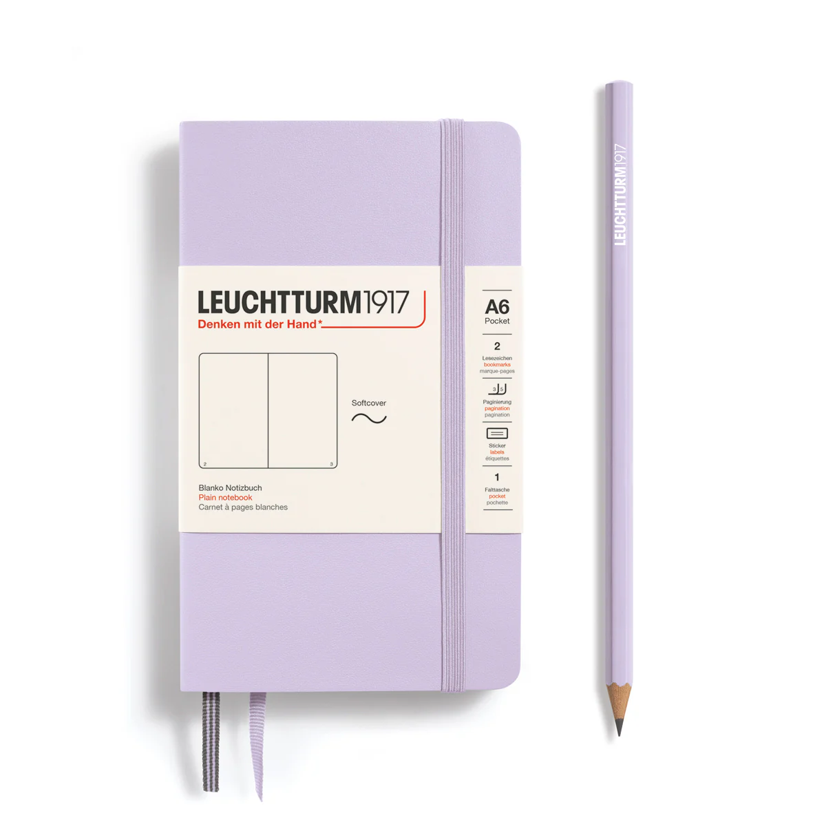 Leuchtturm A6 Plain Softcover Pocket Notebook - Image 2