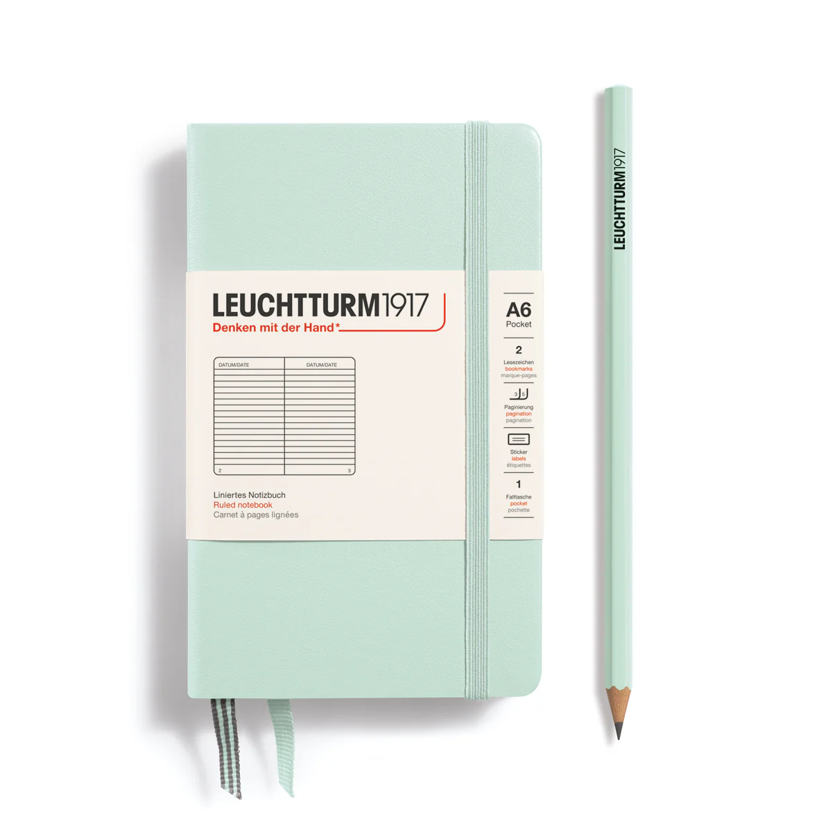 Leuchtturm A6 Ruled Pocket Notebook - Image 2