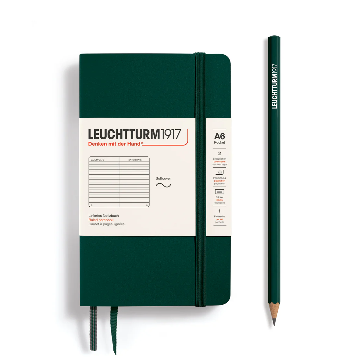 Leuchtturm A6 Ruled Softcover Pocket Notebook - Image 4