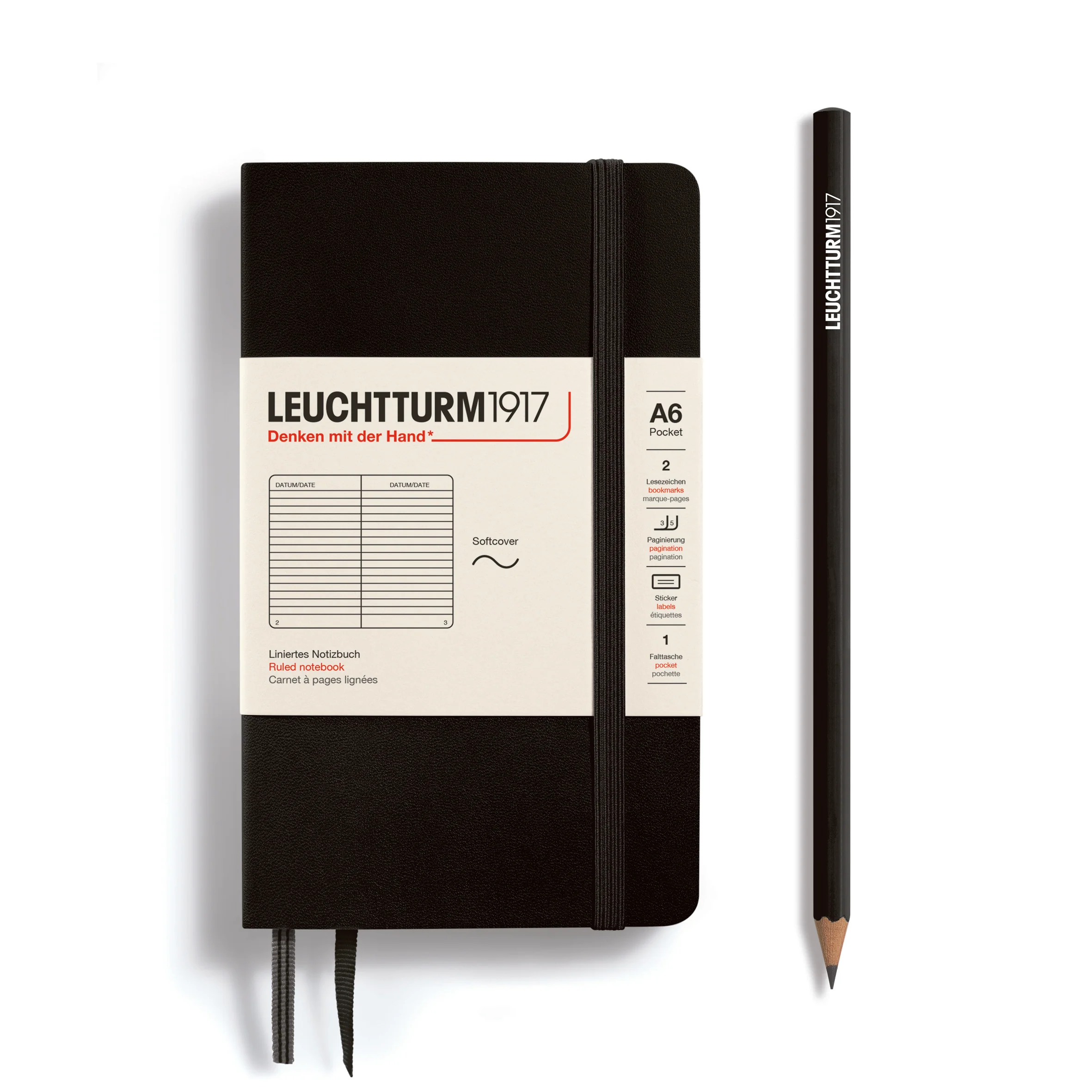 Leuchtturm A6 Ruled Softcover Pocket Notebook - Image 5