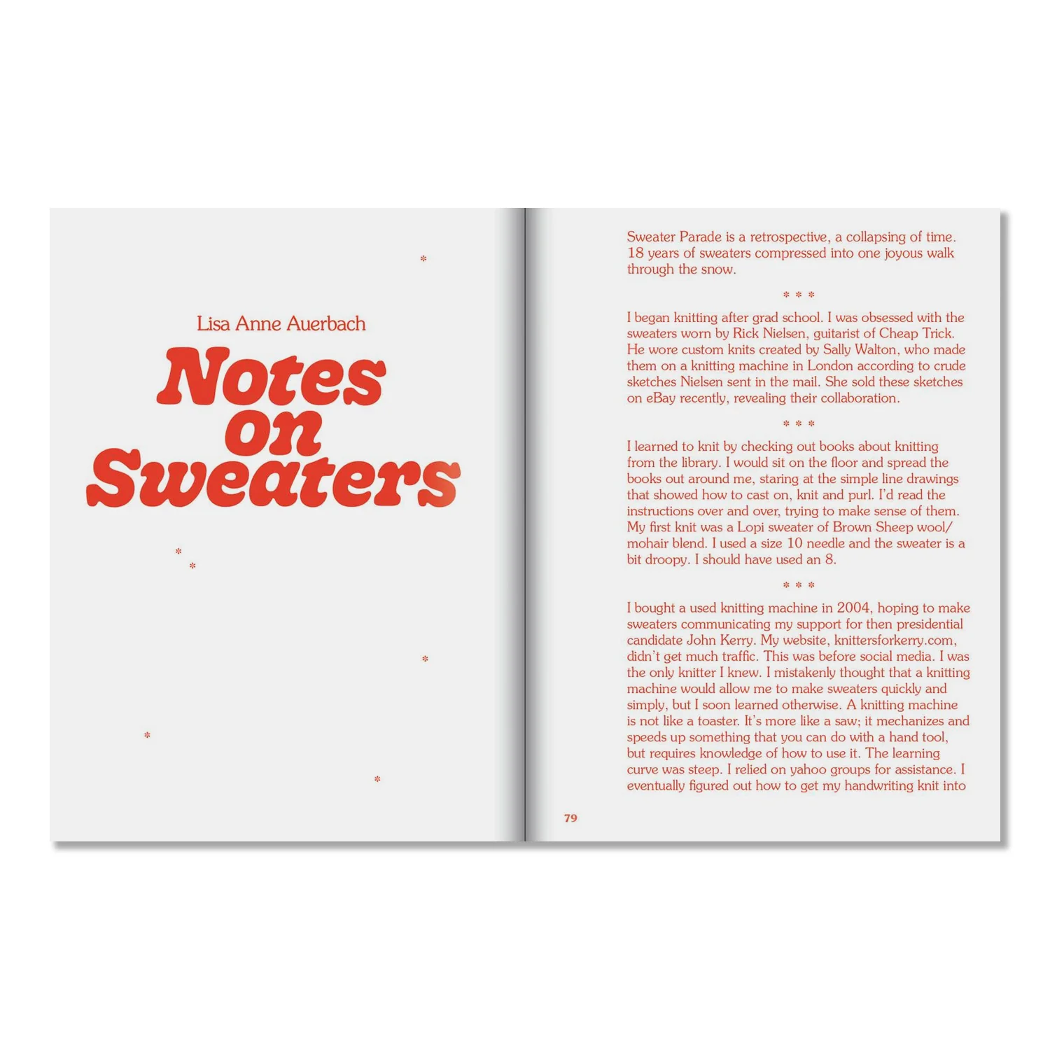 Lisa Anne Auerbach: Sweater Parade - Image 4