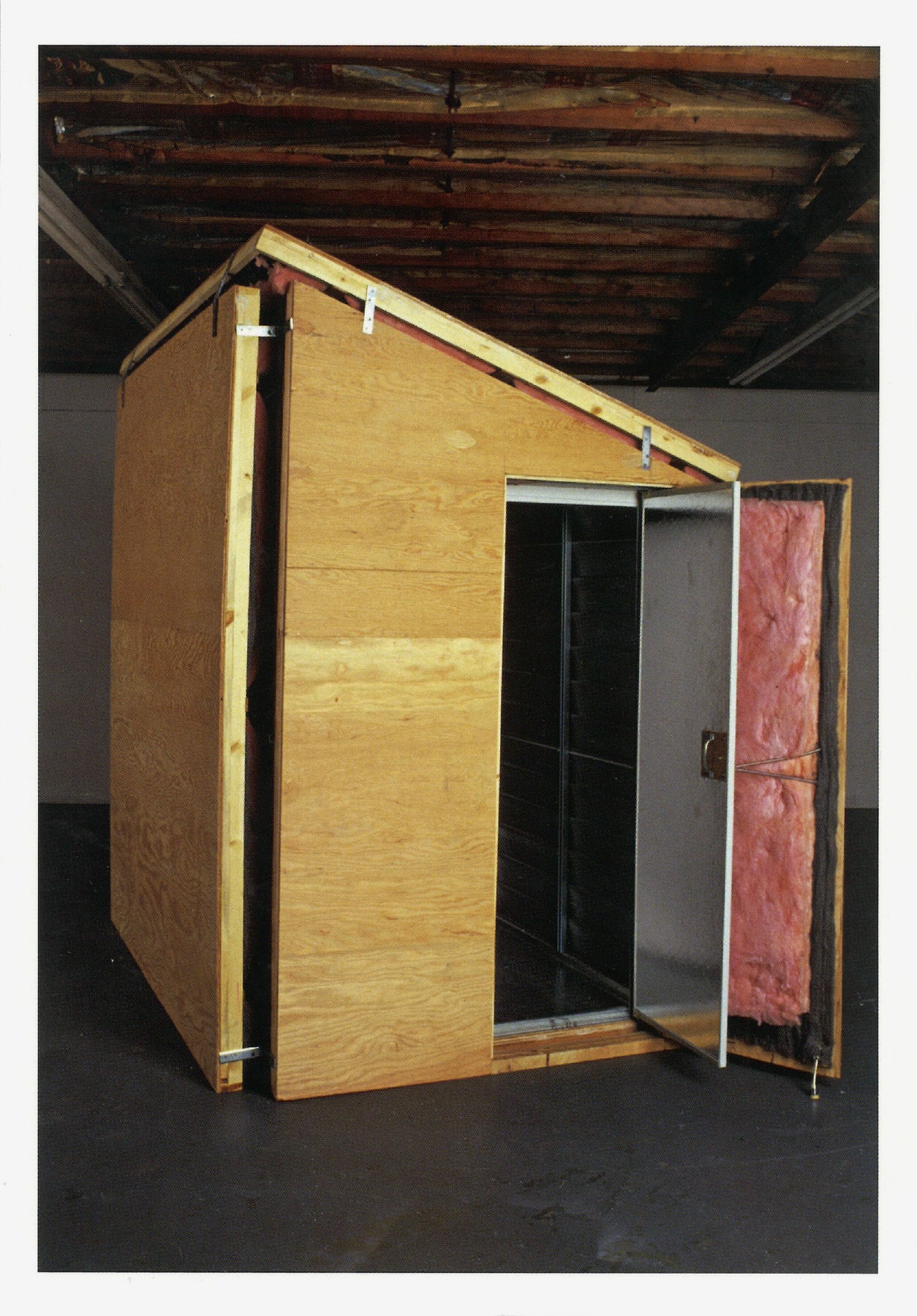 Mike Kelley: Postcard (Orgone Shed)