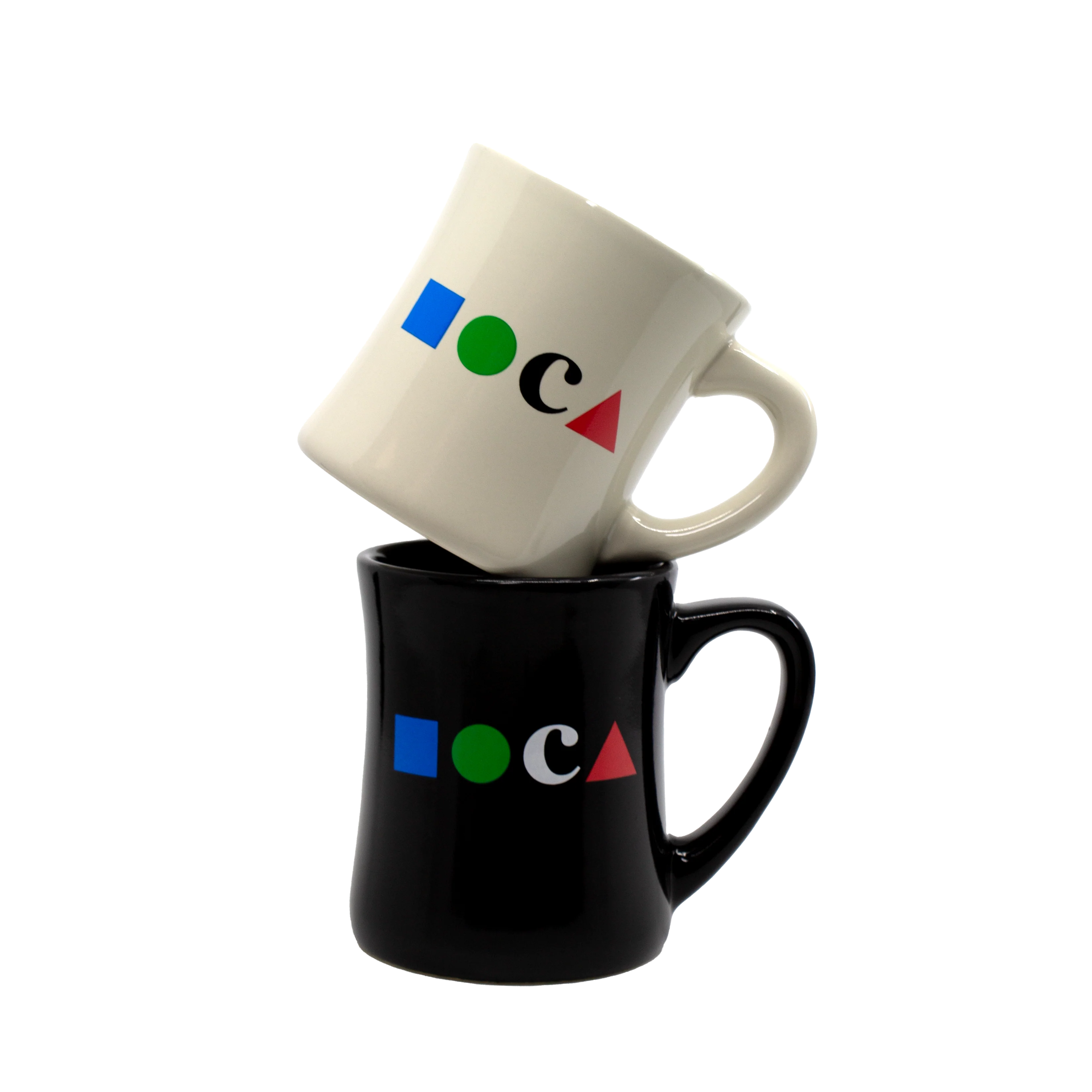 MOCA Logo Black Diner Mug - Image 4