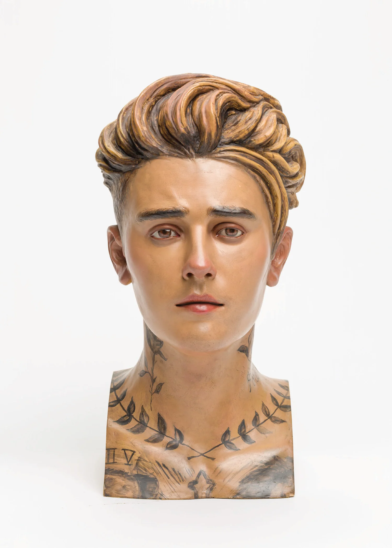 Paul Pfeiffer: Justin Bieber Head Postcard