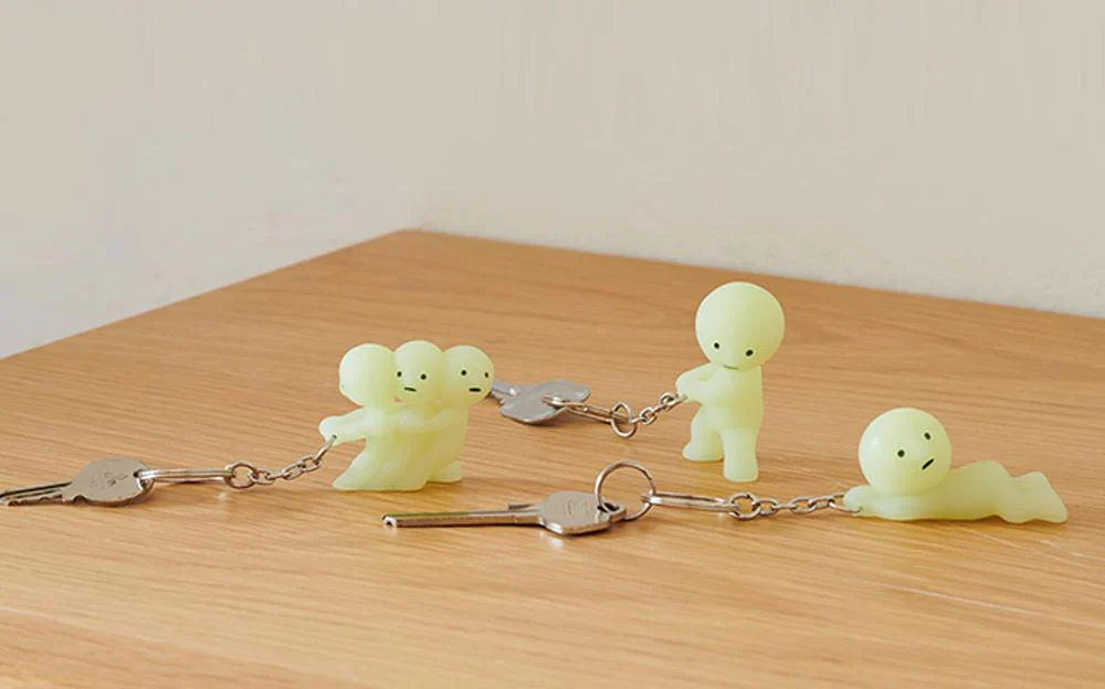 Smiski Keychain
