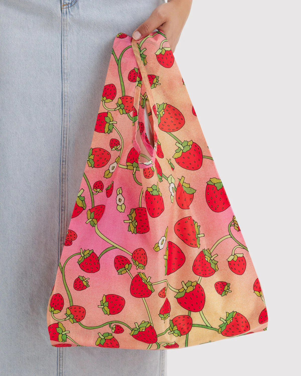 Strawberry Blossom Reusable Bag - Image 2